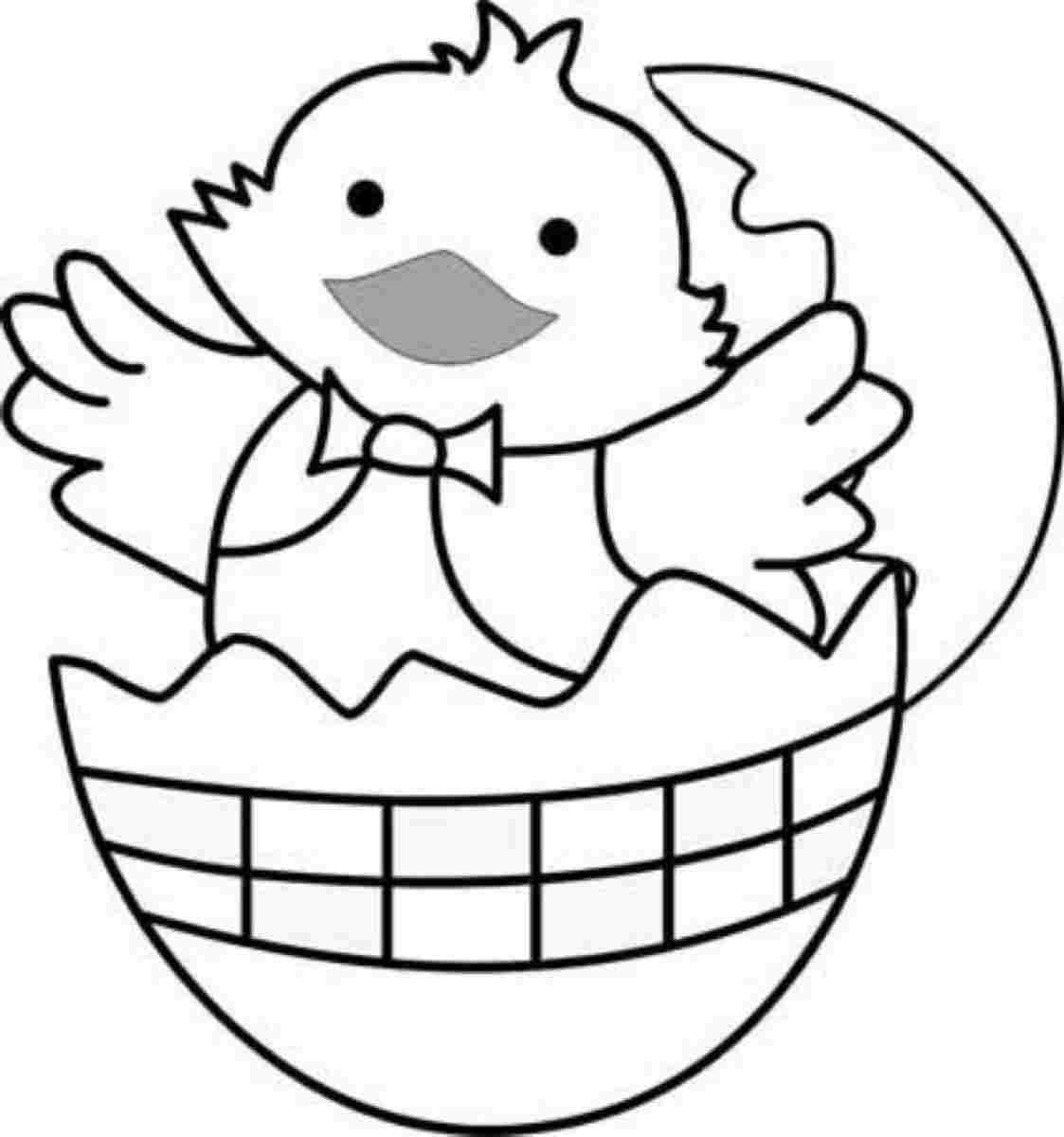 Free Easter Chicks Coloring Page, Download Free Clip Art, Free Clip Art on  Clipart Library