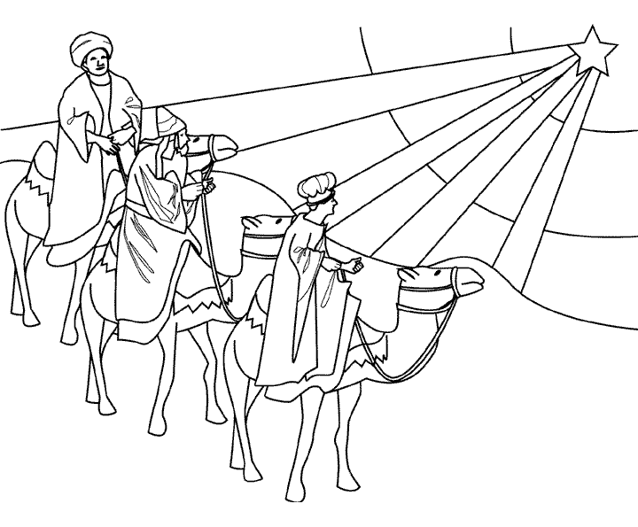 Coloring Page - Three kings coloring pages 8
