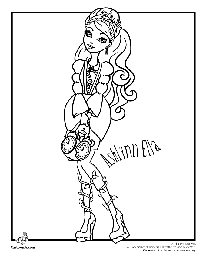 Rainbow High Dolls Coloring Pages Printable