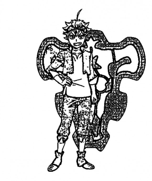 Black Clover Coloring Page | Coloring pages, Clover, Color