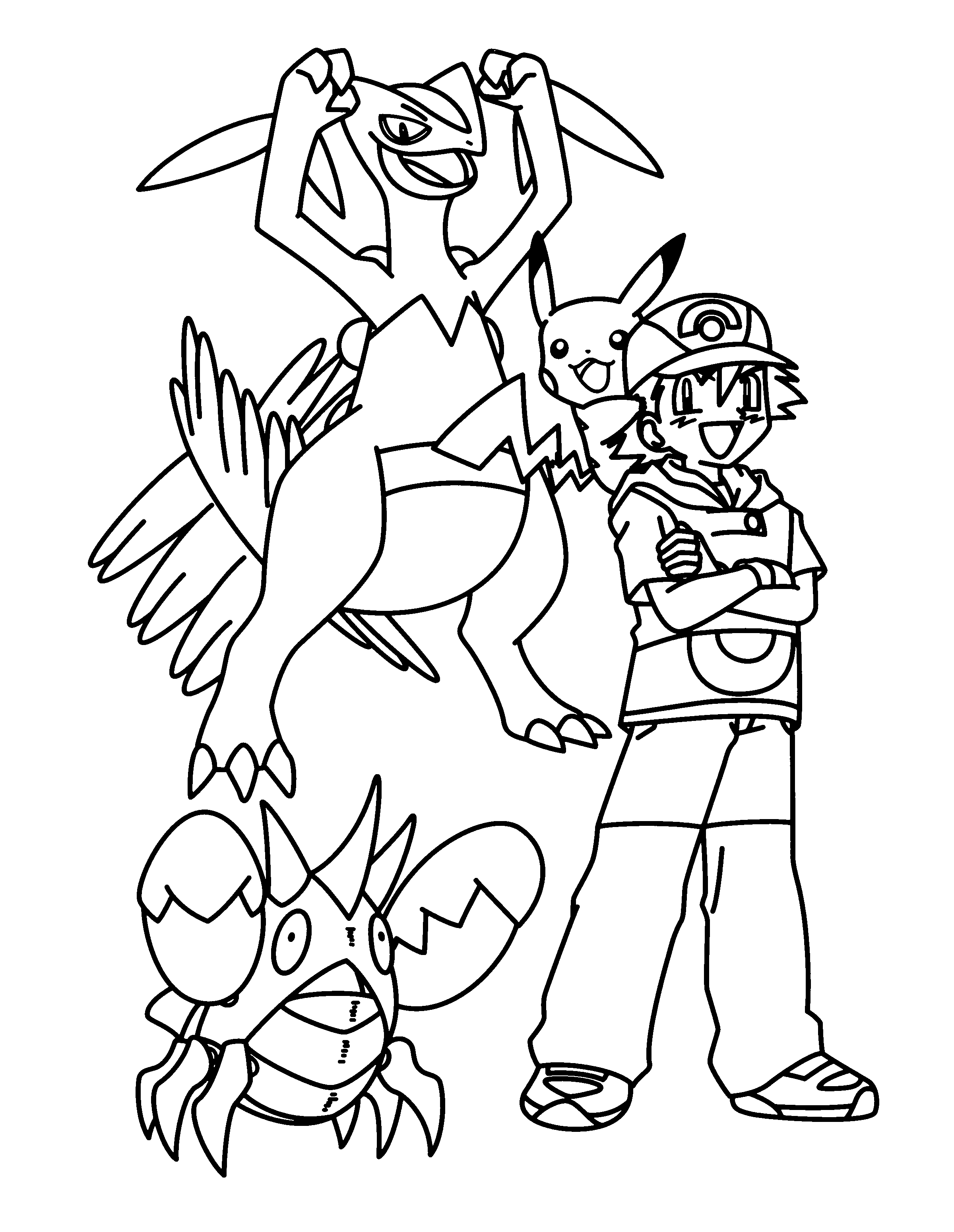 Coloring Page - Pokemon advanced coloring pages 54