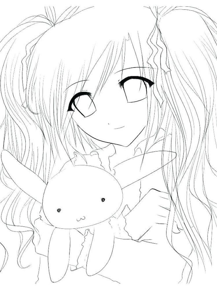 free printable anime coloring pages for adults | Cute coloring pages, Chibi coloring  pages, Fox coloring page