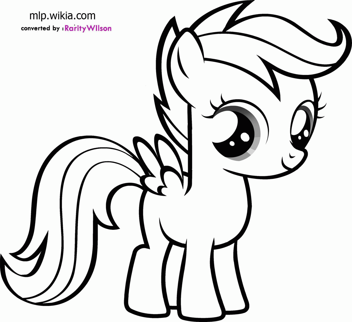 Scootaloo Coloring Pages | Coloring99.com - Coloring Kids