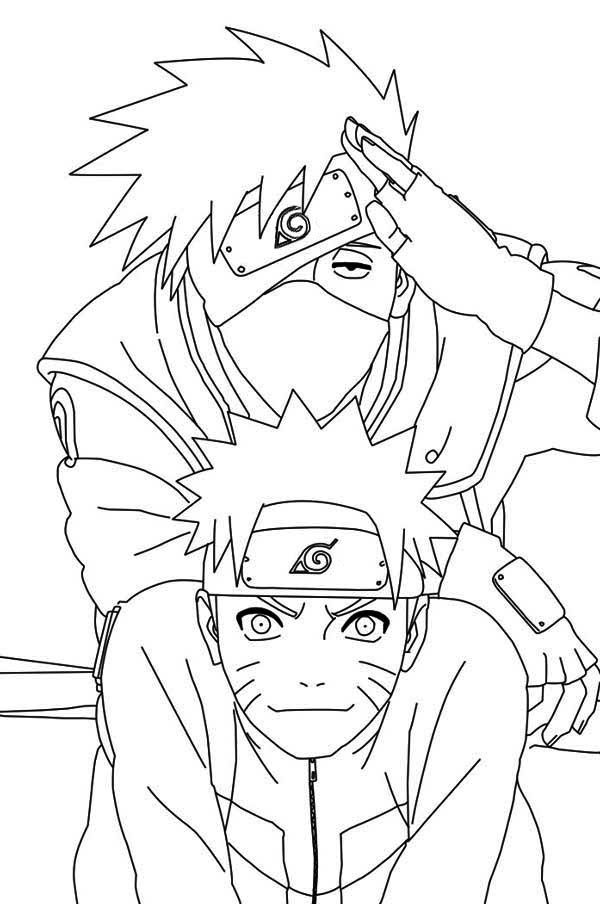 Kakashi's head protector is tilted to the wrong side... But it's ...