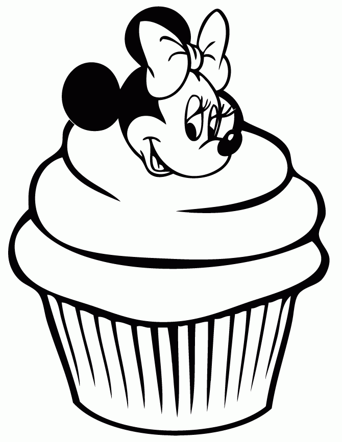 Minnie Mouse Happy Birthday Coloring Page Coloring Home