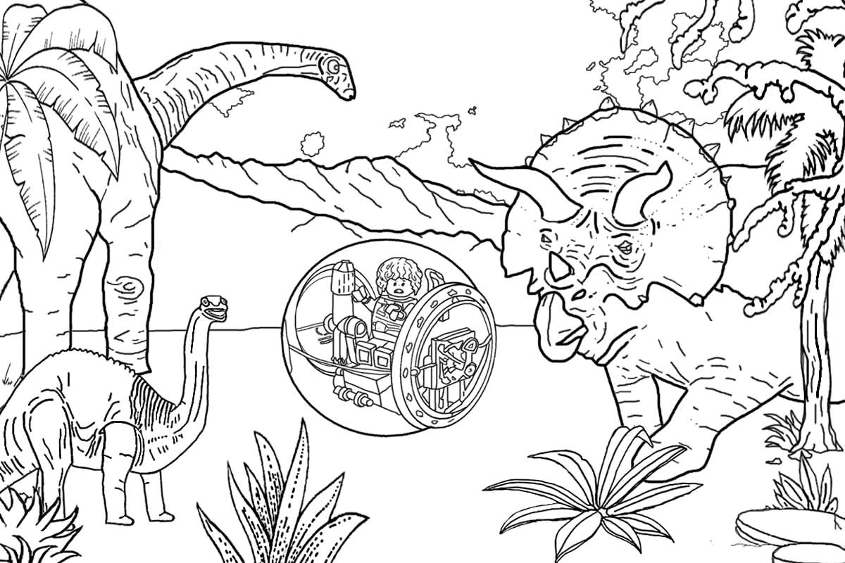 Jurassic World Coloring Pages   Coloring Home