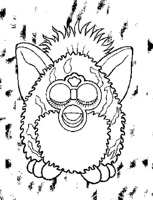 Download Furby Coloring Pages - Coloring Home
