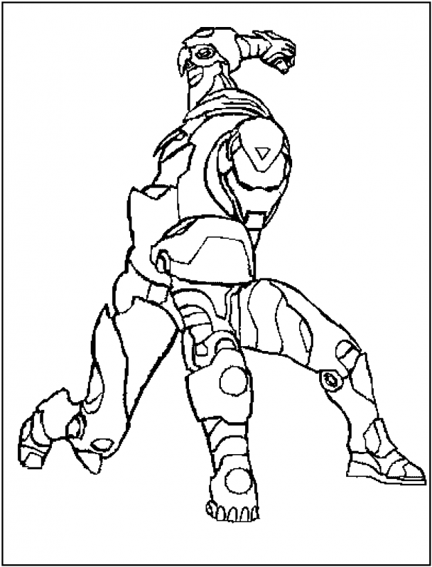 free printable iron man coloring pages for kids 90 | coloring page ...