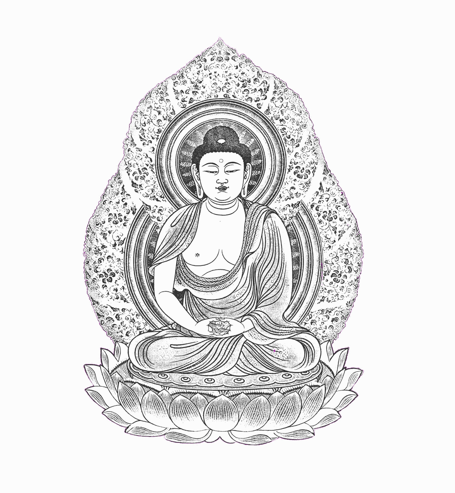 Mandalas and Symbols to Colour Â» The Buddha Center