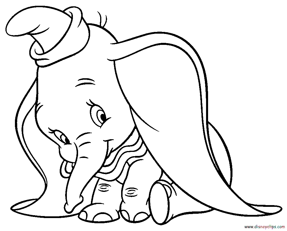 dumbo coloring pages | Only Coloring Pages