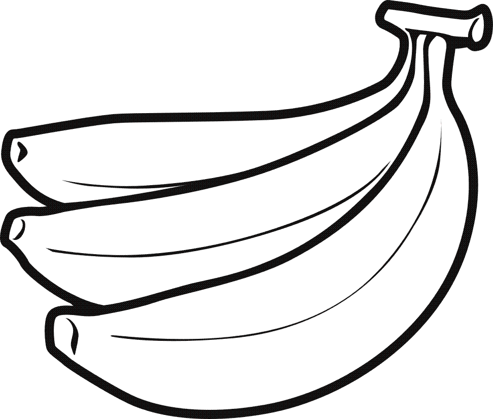 Banana Coloring Pages To Download And Print For Free   Coloring Home