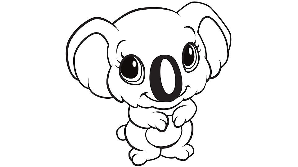 Download The Adventure Of Koala Bear Coloring Page Color Luna ...