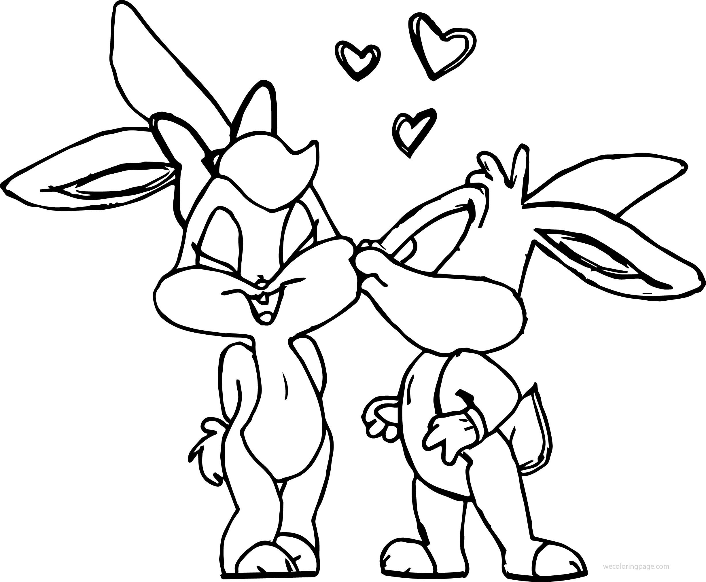 Baby Bugs Bunny Coloring Pages Wecoloringpage Coloring Home