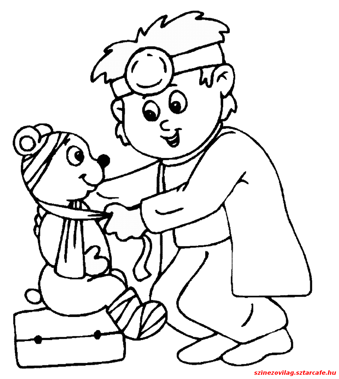 american red cross first aid coloring pages