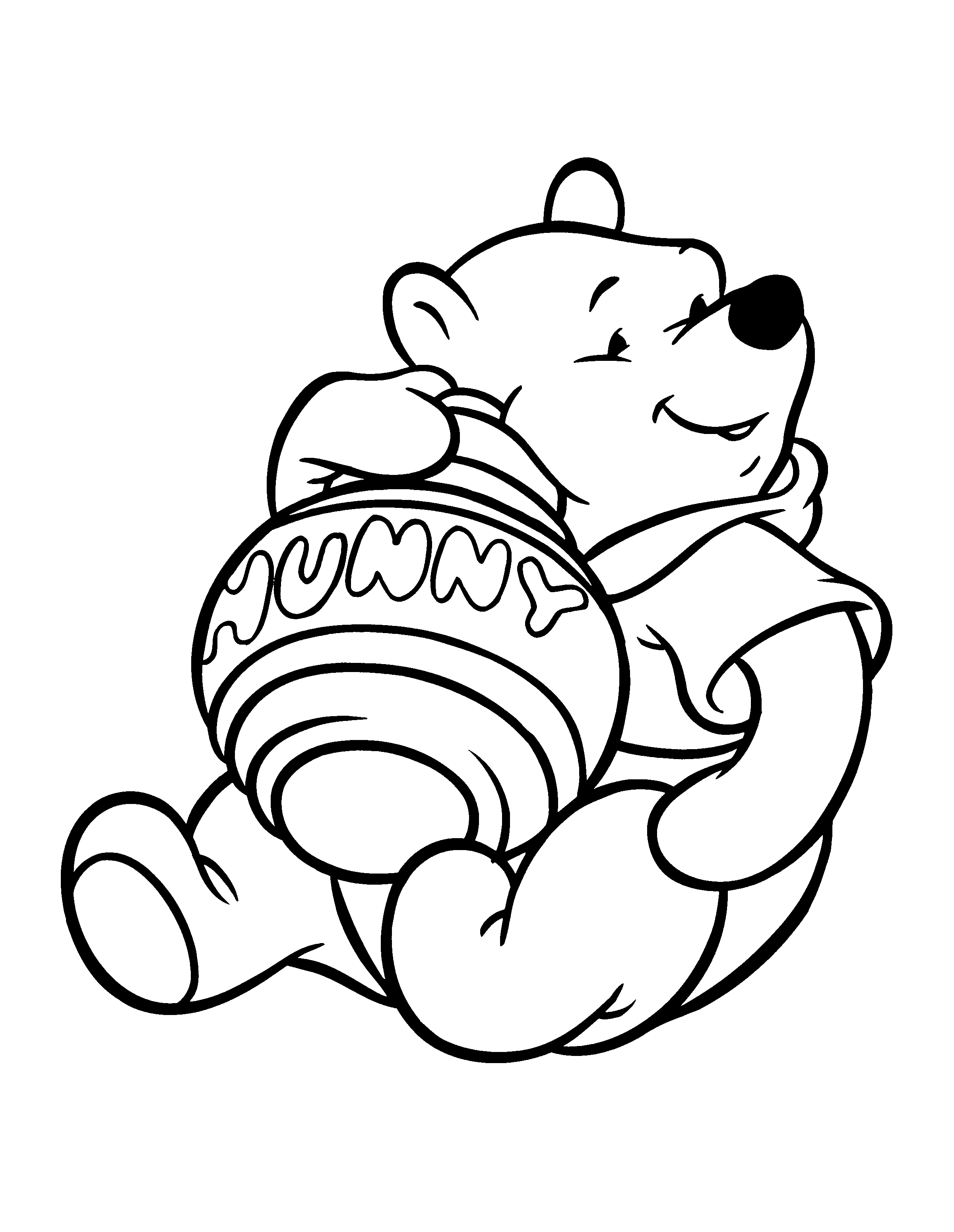 Coloring Page - Winnie the pooh coloring pages 74