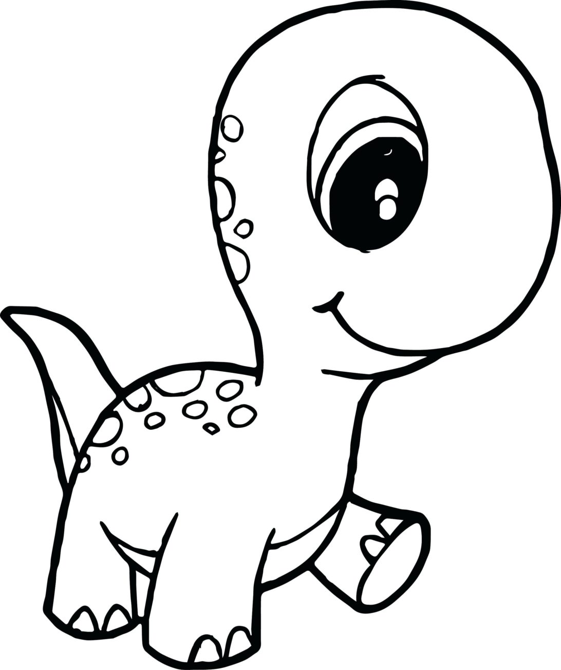 33 Most Magic Baby Dinosaur Coloring Pages Cute Raptor Types ...