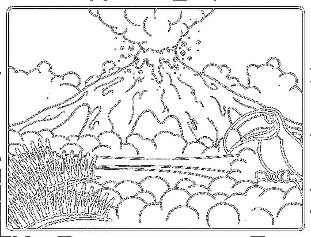 Printable Volcano Coloring Pages Az Ridrmgept adult
