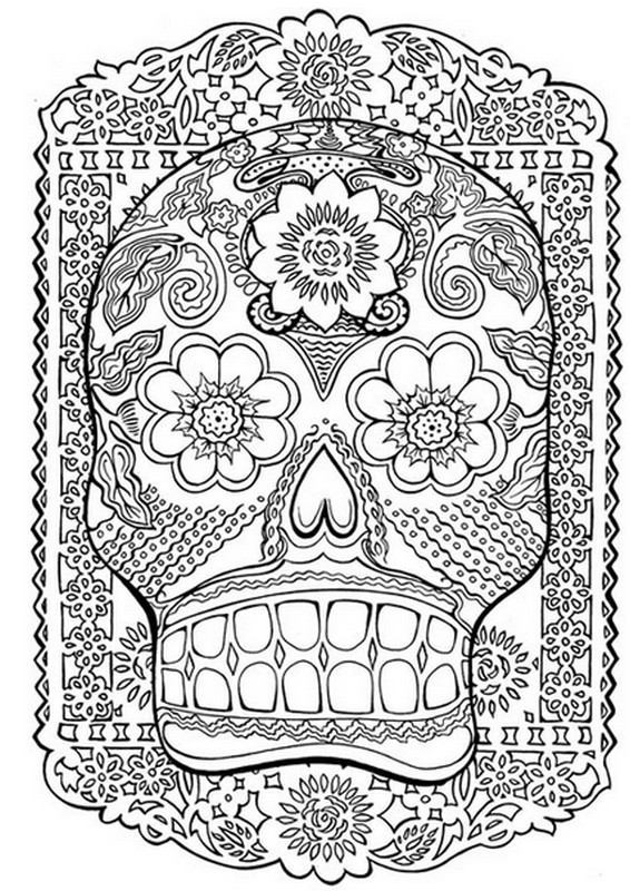 Anti Stress Coloring Pages Tattoos