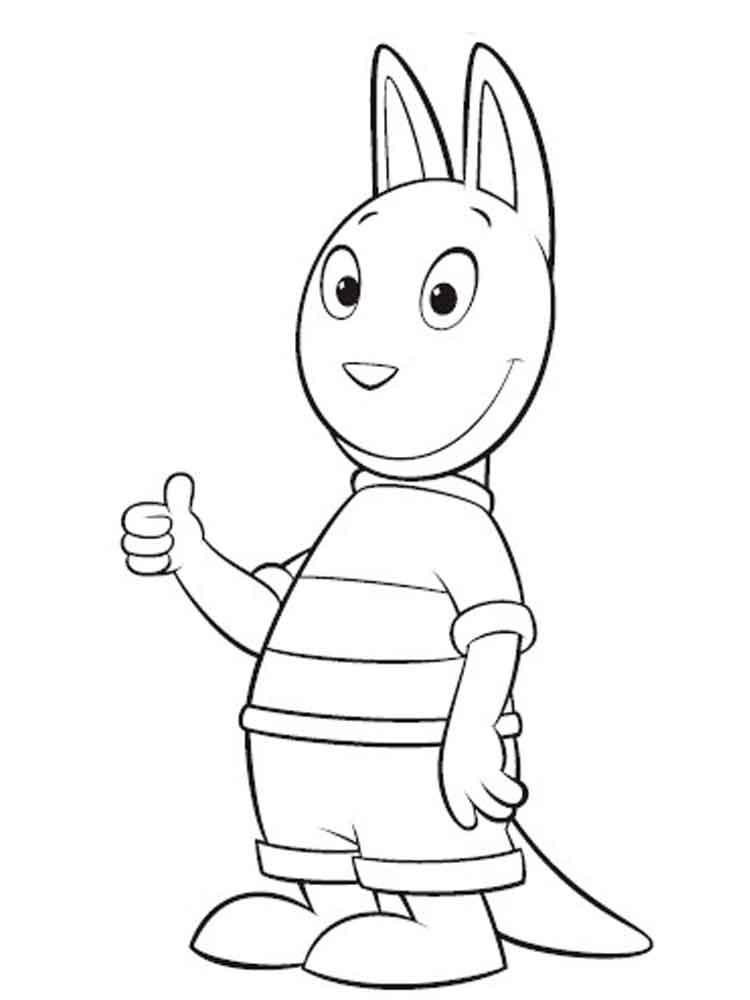 Backyardigans coloring pages