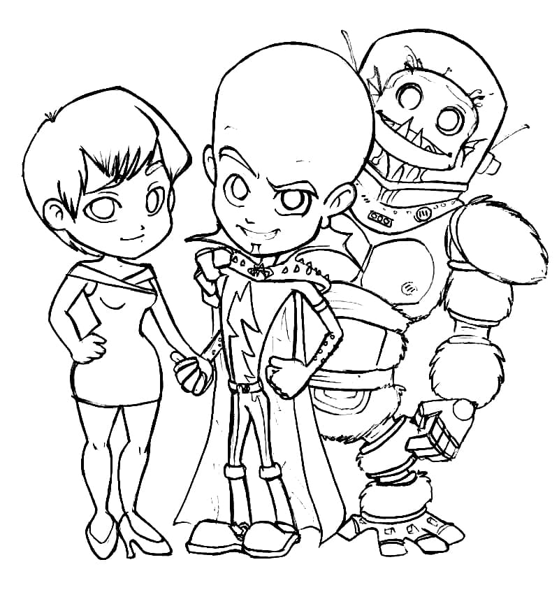 Megamind Coloring Pages - Free Printable Coloring Pages for Kids
