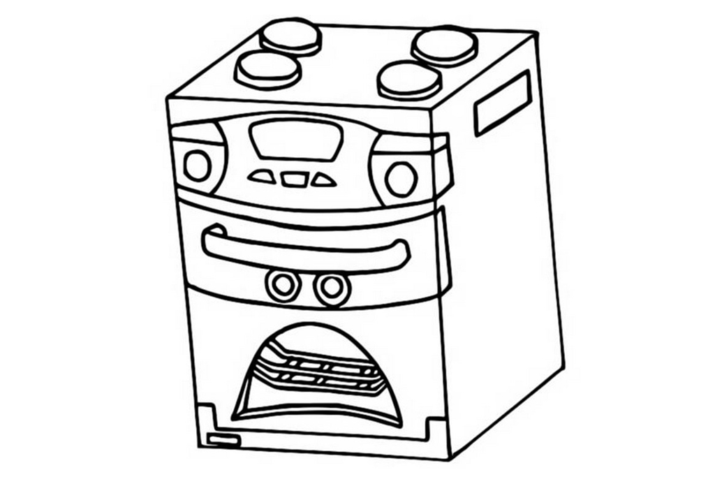 Owen the Oven coloring pages - Coloring pages