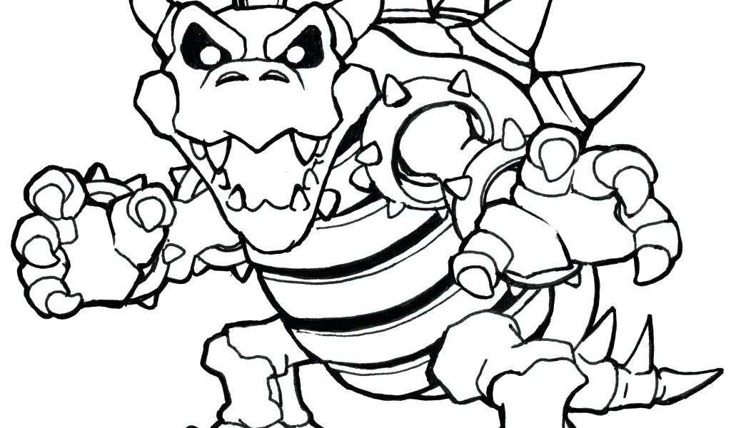 Download or print this amazing coloring page: Bowser Jr Coloring Pages at.....