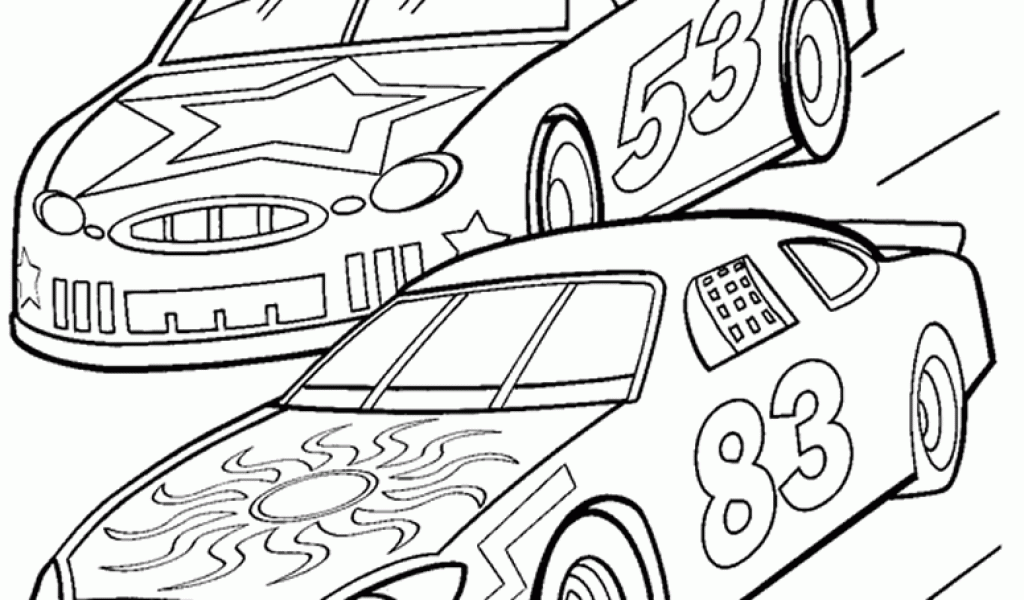 Free Printable Race Car Coloring Pages For Kids - Gianfreda.net