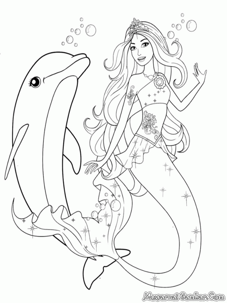 Mermaid Coloring Pages Printable   Free Coloring Pages   Coloring Home