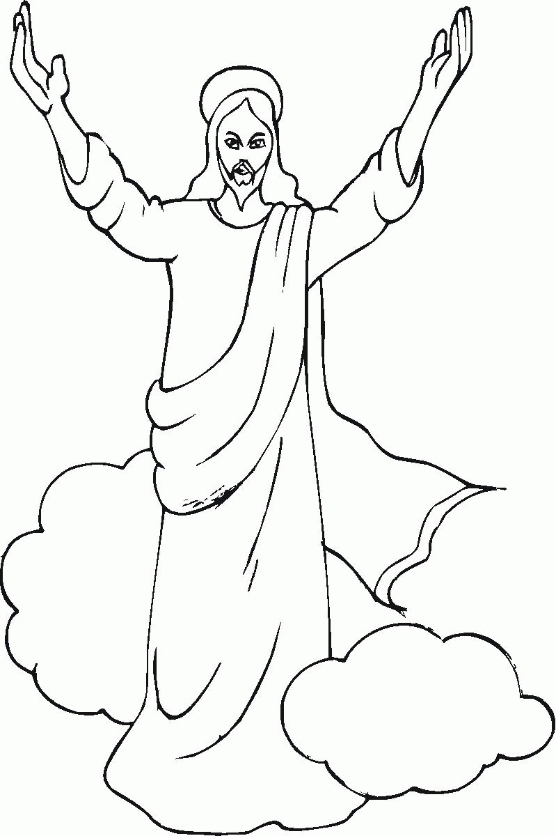 Jesus Christ Coloring Pages 5
