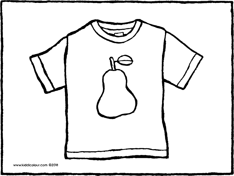 clothes colouring pages - Page 3 of 6 - kiddicolour