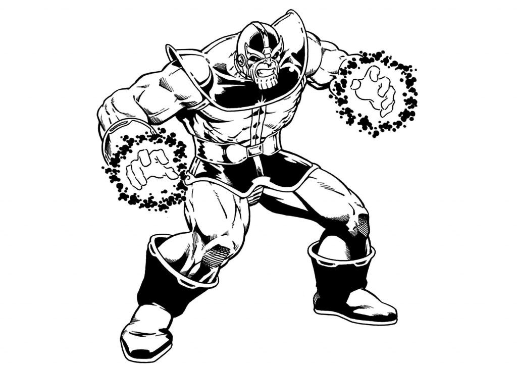 Thanos Coloring Pages - Best Coloring Pages For Kids | Avengers coloring  pages, Avengers coloring, Superhero coloring