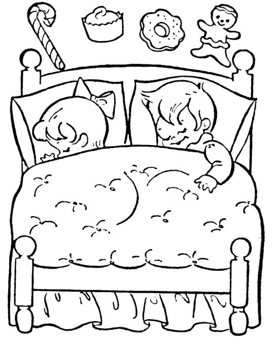 Two Child Sleep Christmas Eve Coloring Page | Love coloring pages, Coloring  pages, Merry christmas coloring pages