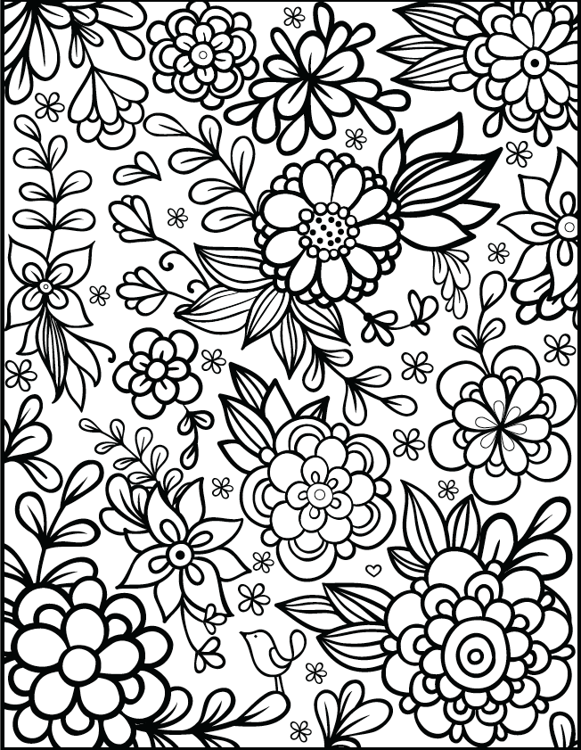 coloring ~ Floral Coloring Pages For Adults Picture Inspirations  Uncategorized Beautiful To Print Free 34 Floral Coloring Pages For Adults  Picture Inspirations. Coloring Pages. Floral Coloring Pages. Free Floral  Coloring Pages For Adults.