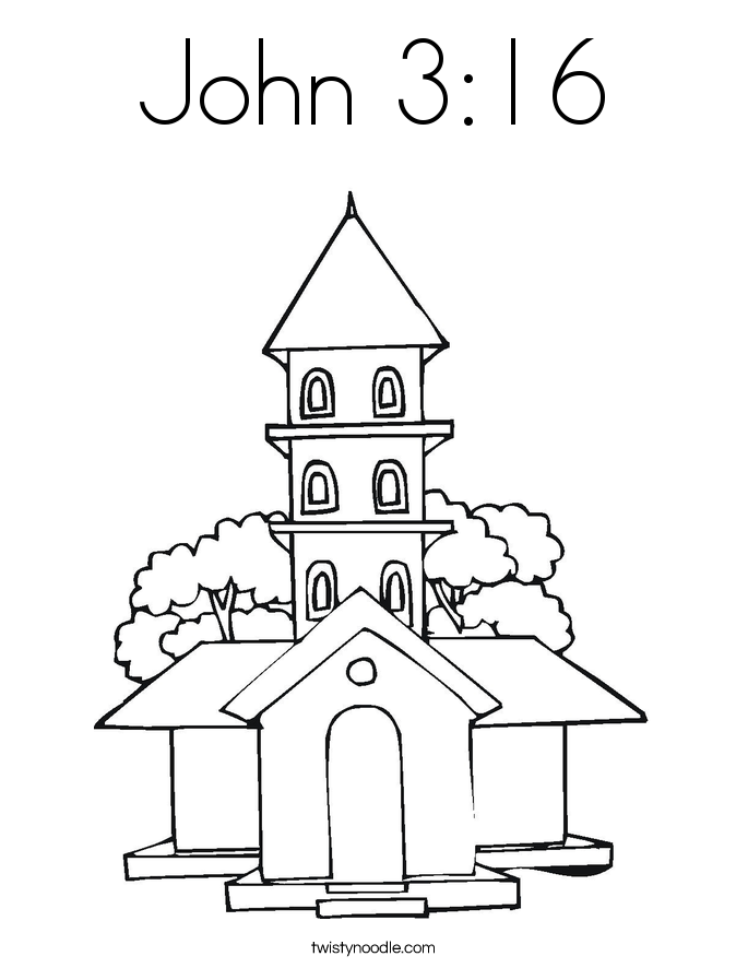 John 3 coloring pages