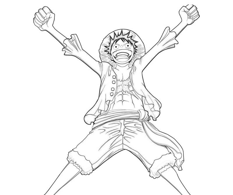 Luffy Coloring Pages - Coloring Home