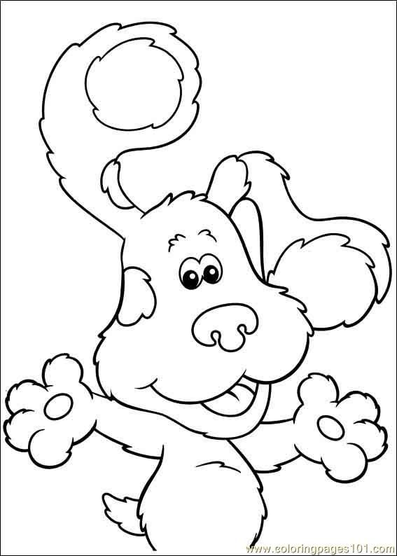 Blues Clues 19 Coloring Page - Free Blue's Clues Coloring Pages ...