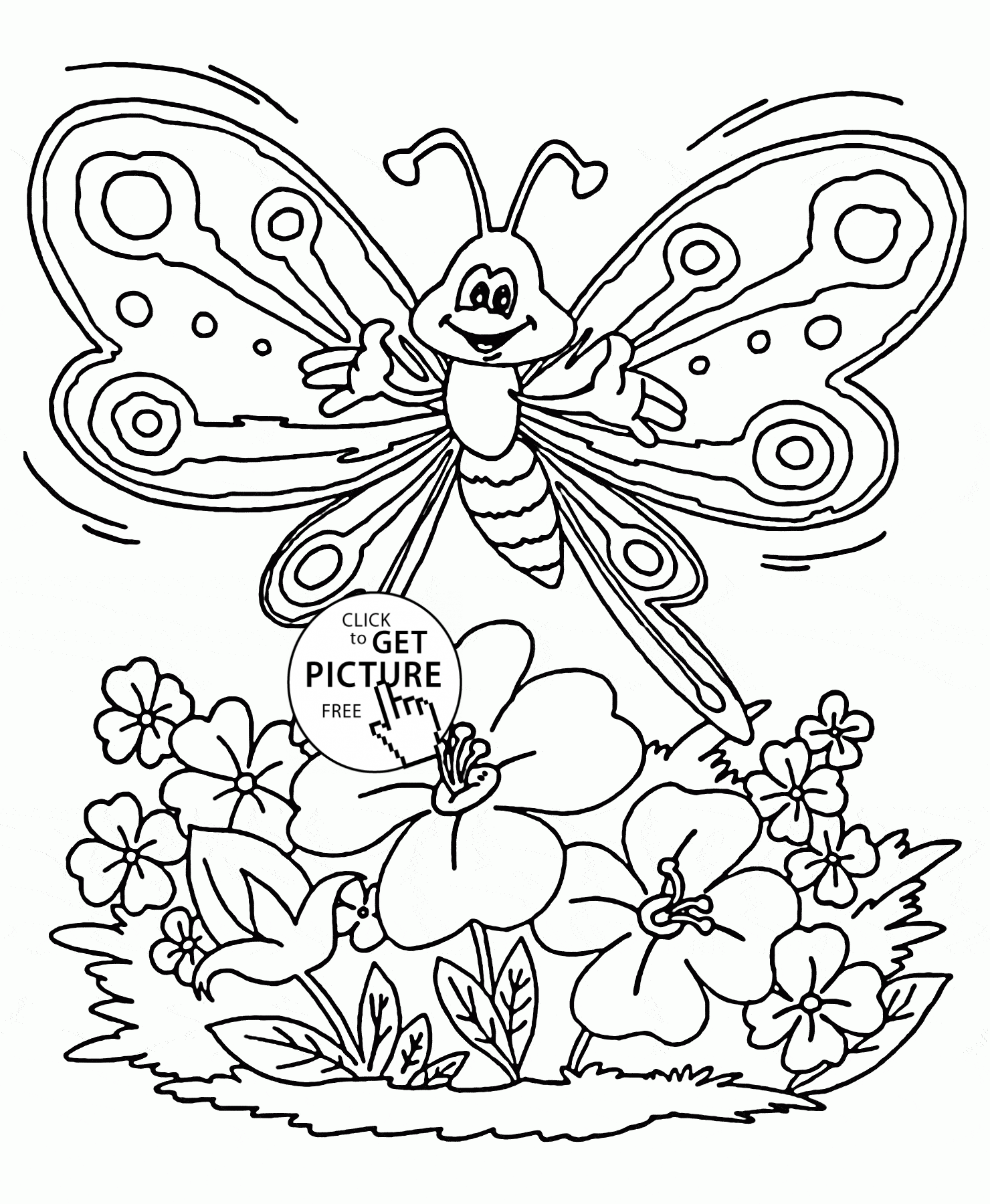 Cute Spring Coloring Pages   Coloring Home