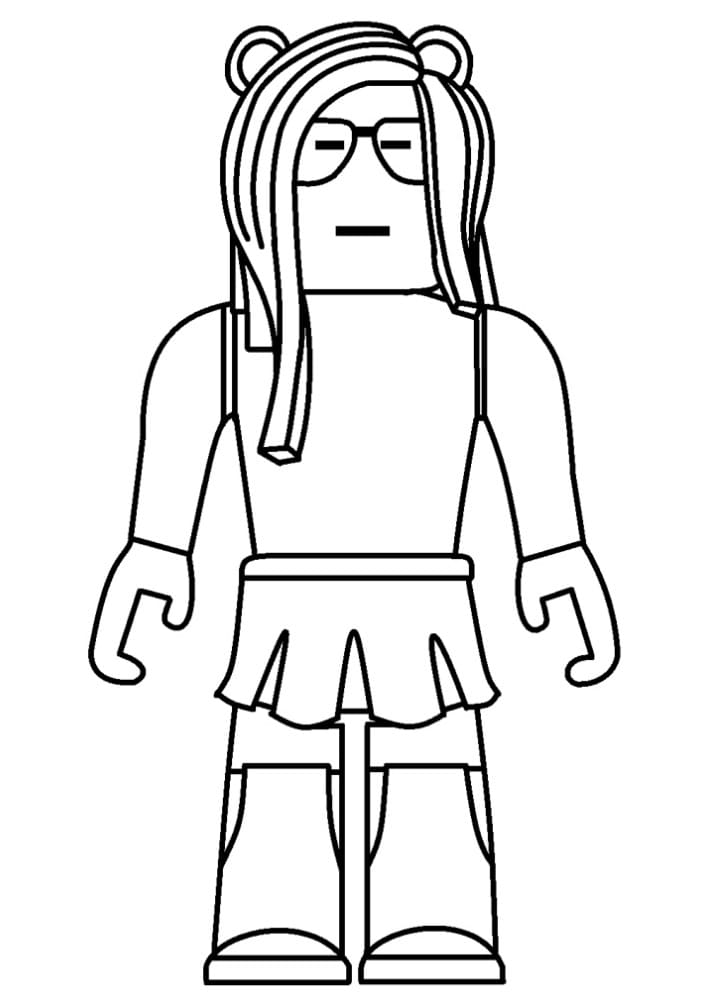 Roblox 2 Coloring Page - Free Printable Coloring Pages for Kids