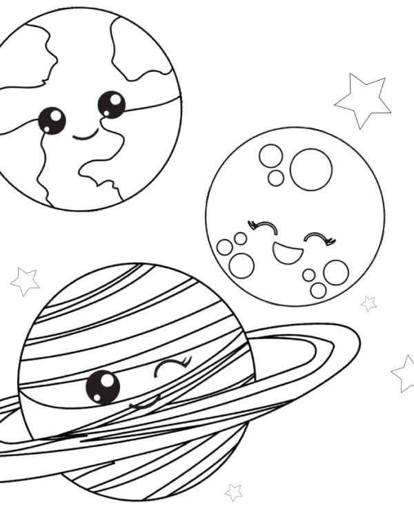 Free Printable Space Coloring Pages For Kids Story - Simple Everyday Mom