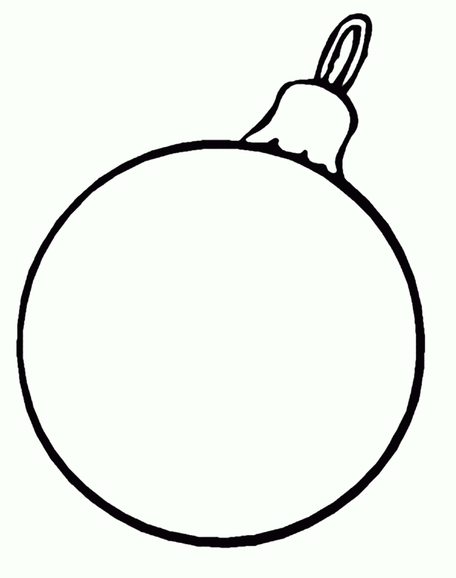 Christmas Ornament Coloring Pages For Girls   Coloring Pages For ...