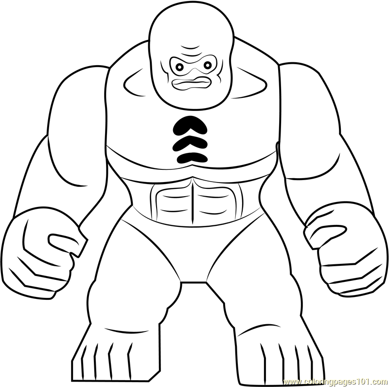 Lego Abomination Coloring Page - Free ...coloringpages101.com