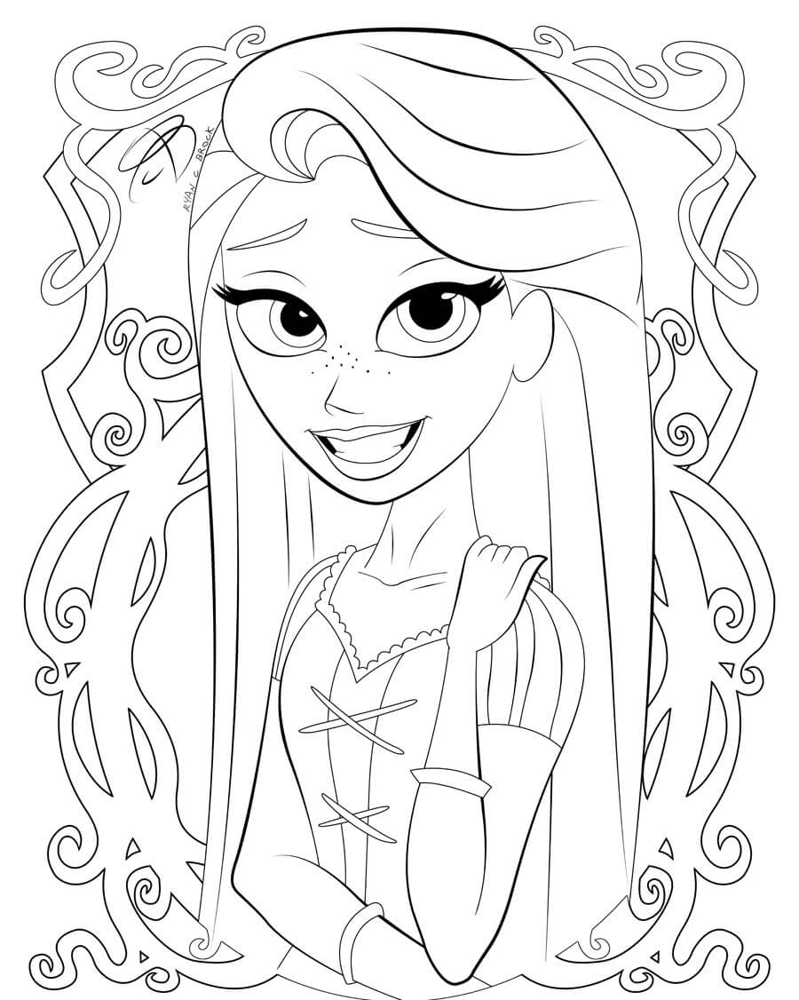 Tangled: The Series Coloring Pages ...scribblefun.com