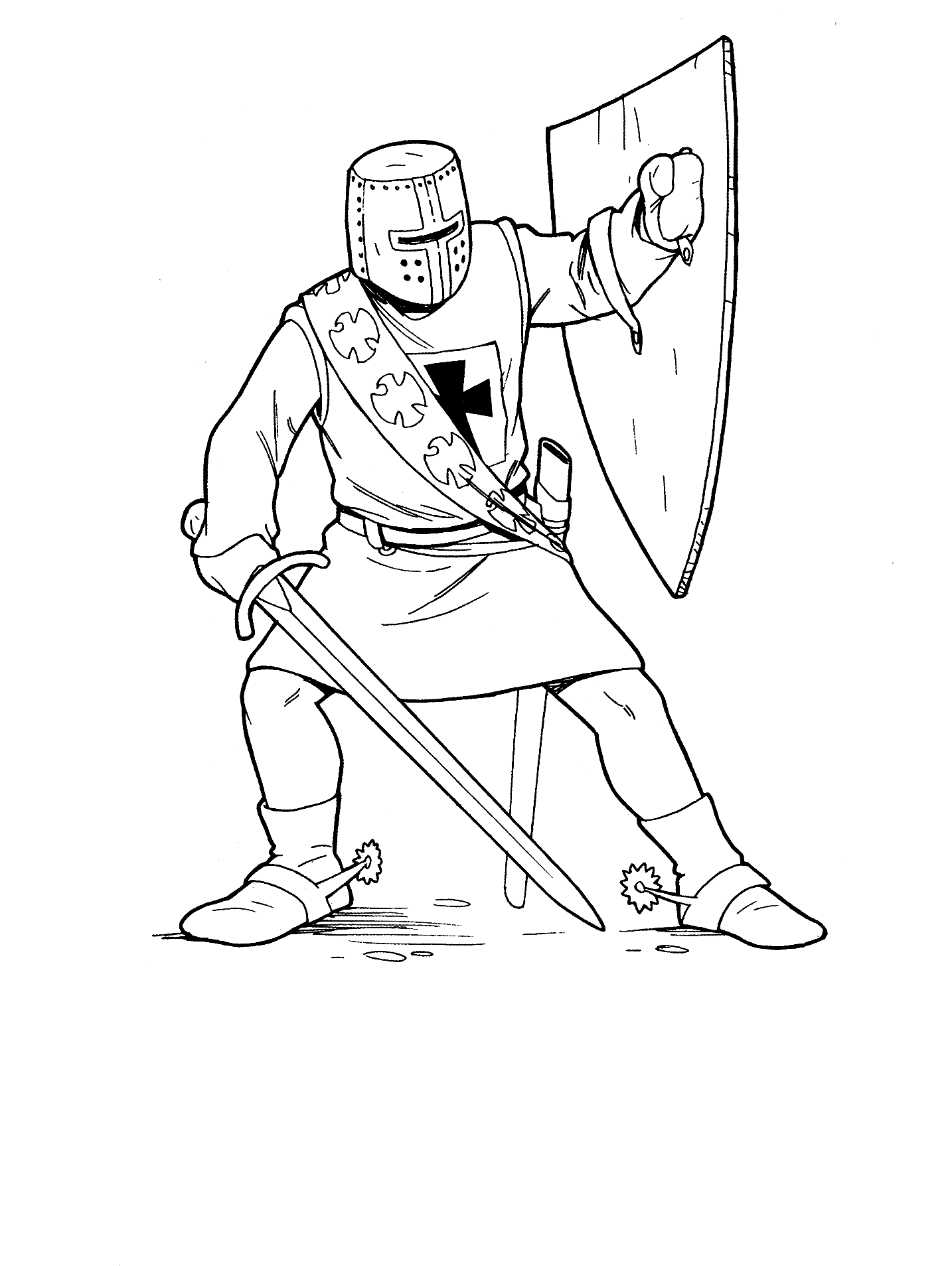 Soldiers and knights coloring pages 9 / Soldiers and Knights ...