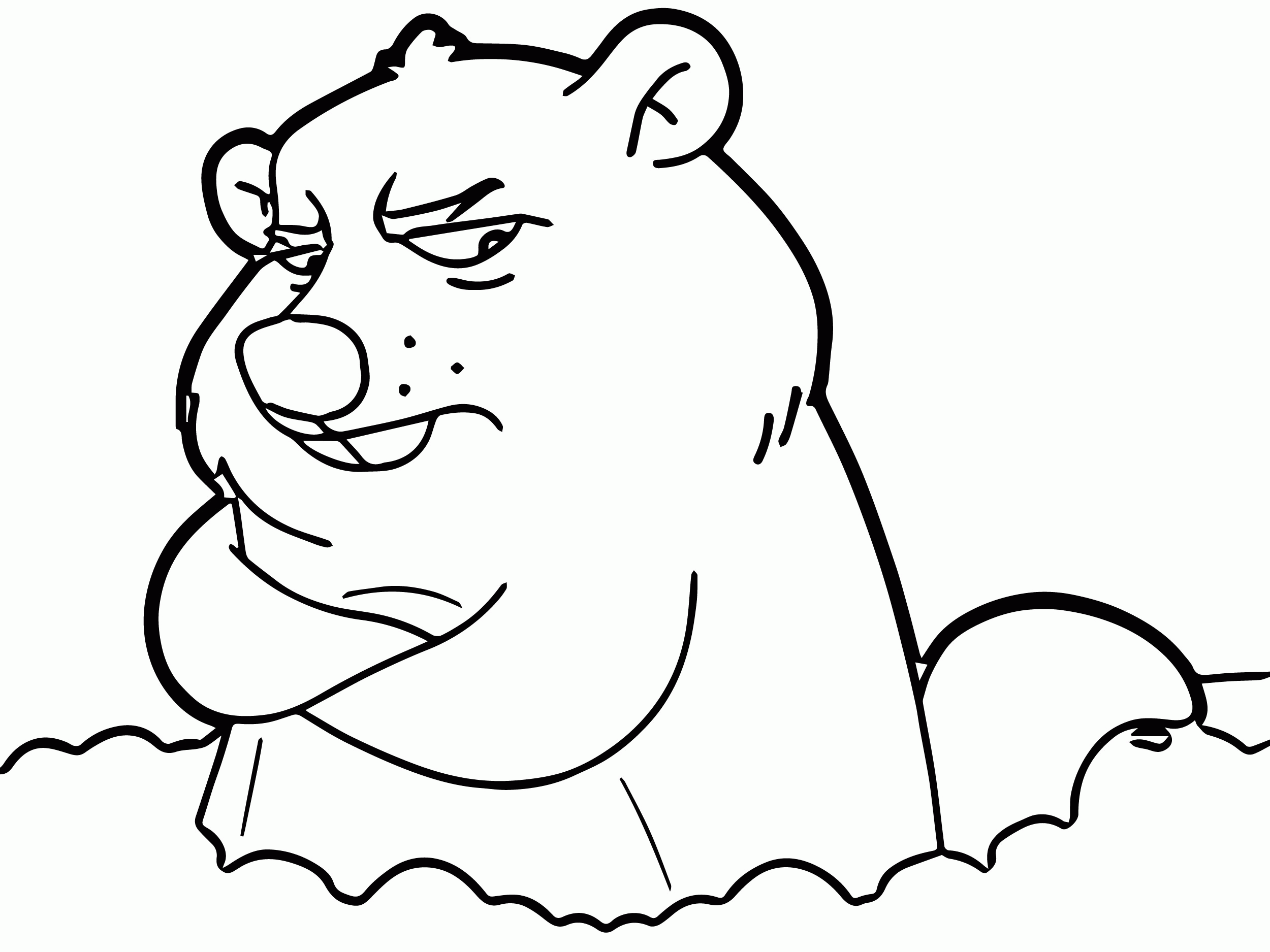 16 Free Pictures for: Groundhog Day Coloring Pages. Temoon.us