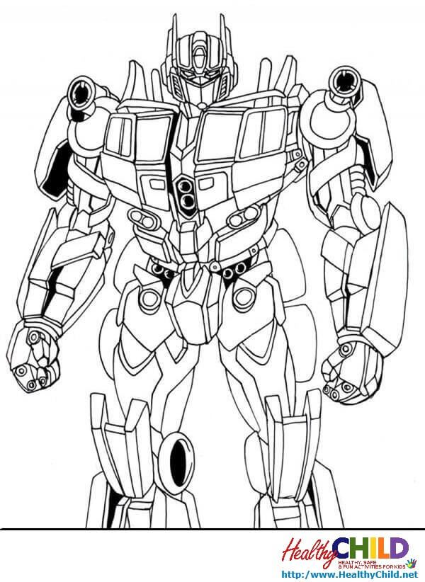 Transformers Coloring Pages - HealthyChild.net