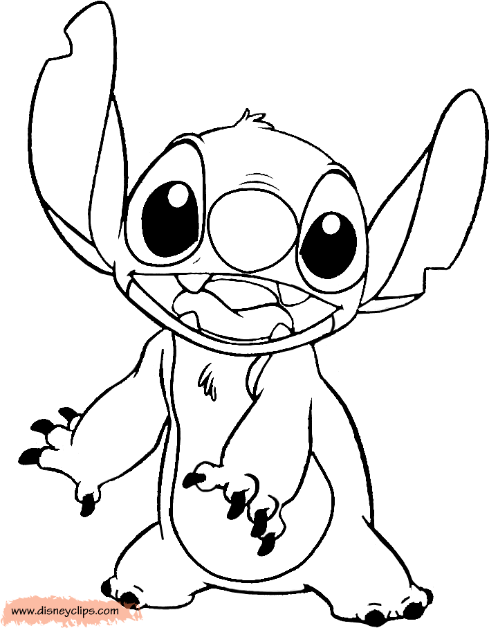 Lilo and Stitch Printable Coloring Pages | Disney Coloring Book