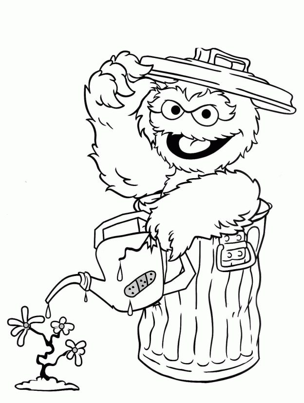 10 Pics of Sesame Street Elmo Coloring Pages - Sesame Street ...