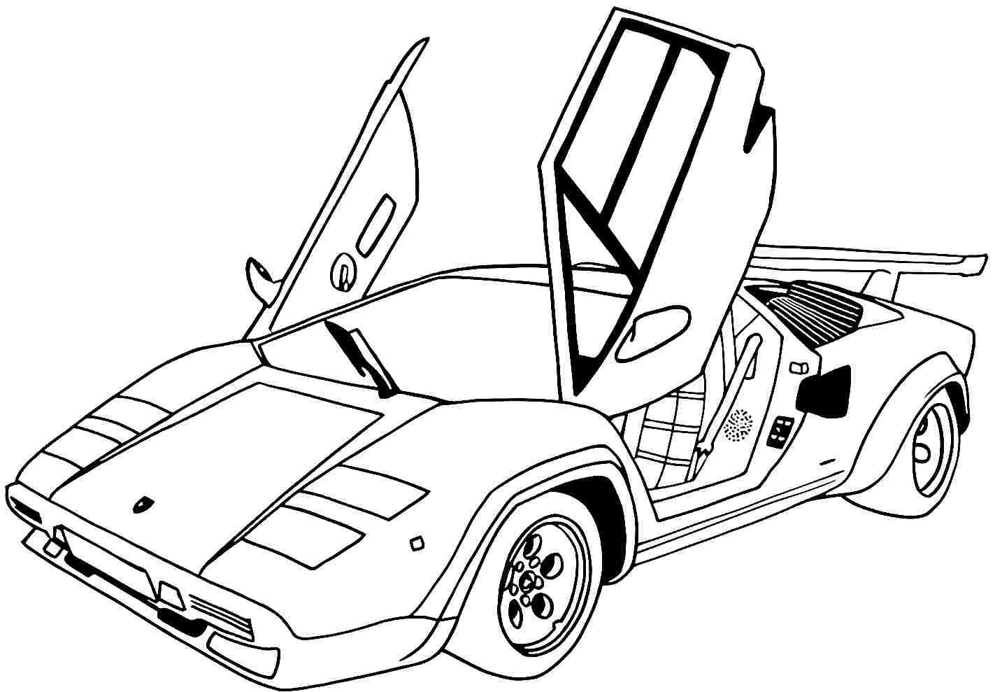 Nice Sport Cars Coloring Pages Resume Format Download Pdf   Race ...