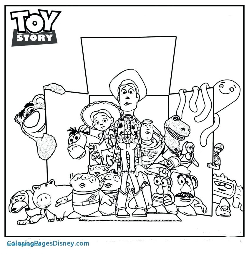 Top Coloring Pages: Toy Story Coloring Pages Page Sheet ...
