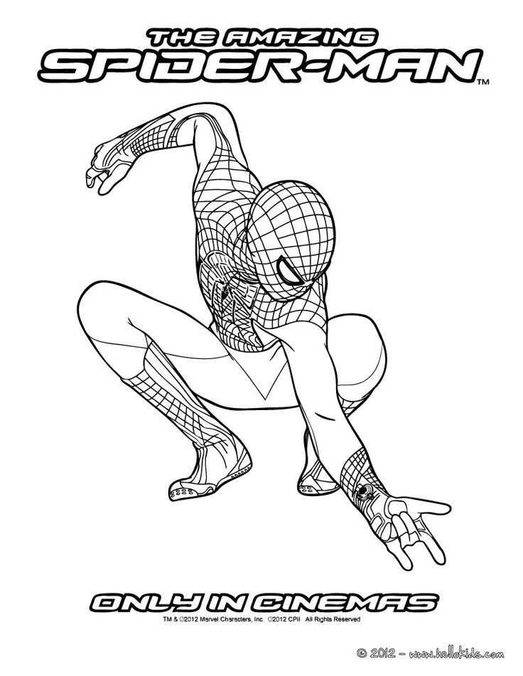 SPIDER-MAN coloring pages - The Amazing ...